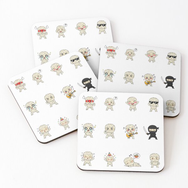 Item preview, Cute Mummy Emoji Sticker Pack designed and sold by RamyGallery.