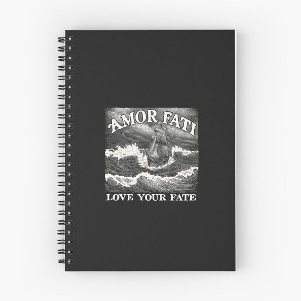 Item preview, Amor Fati Love Your Fate | Stoicism Vintage Ship in Storm designed and sold by VENOHA.
