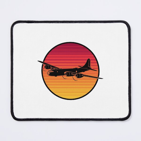 Item preview, Retro Sunset B29 Aircraft Silhouette designed and sold by DuckOddity.