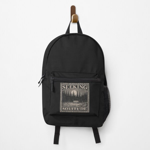 Item preview, Seeking Solitude Cabin | Introvert Dark Academia Nature designed and sold by VENOHA.