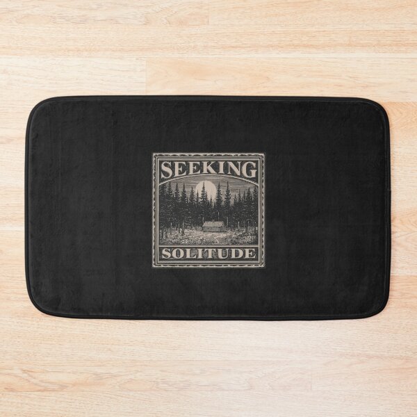 Item preview, Seeking Solitude Cabin | Introvert Dark Academia Nature designed and sold by VENOHA.