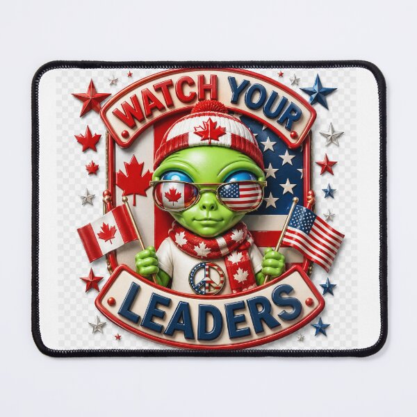Item preview, Intergalactic Peace Alien Watching ALL Leaders designed and sold by highvibz72.