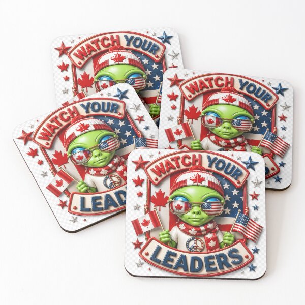 Item preview, Intergalactic Peace Alien Watching ALL Leaders designed and sold by highvibz72.