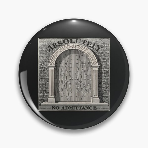 Item preview, Absolutely No Admittance Padlocked Doors | Introvert designed and sold by VENOHA.
