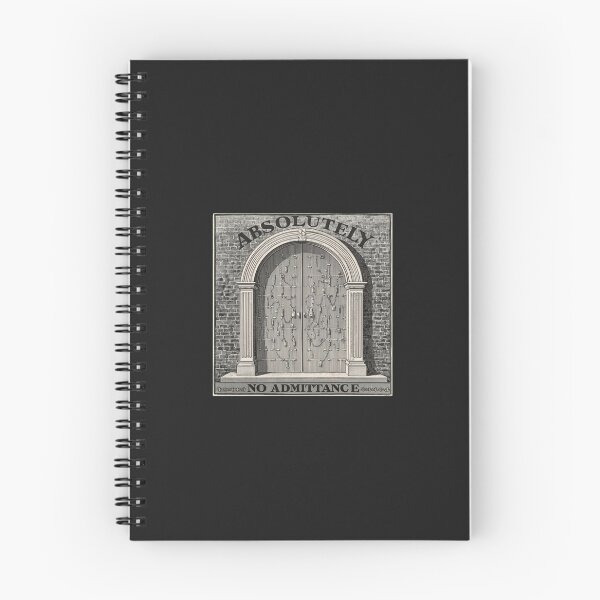 Item preview, Absolutely No Admittance Padlocked Doors | Introvert designed and sold by VENOHA.