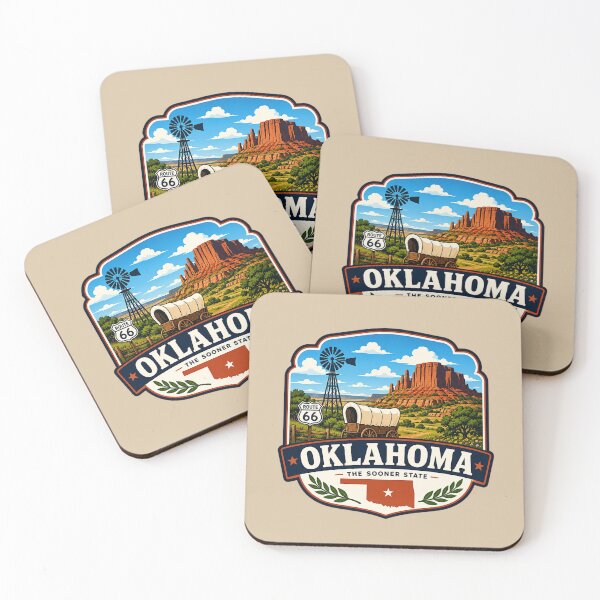 Item preview, Oklahoma - Route 66 Travel Design designed and sold by Myra365Art.
