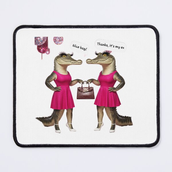 Item preview, Funny Crocodile Ex Boyfriend Meme - Nice Bag Thanks It's My Ex designed and sold by LujziWorld.