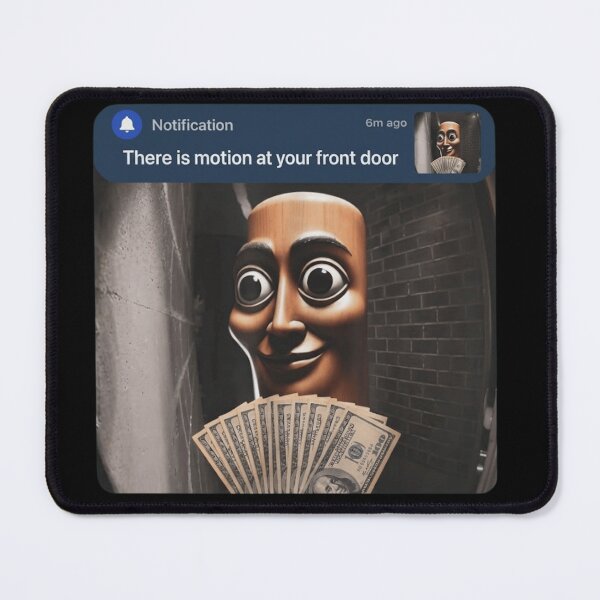 Item preview, Tung Tung Tung Sahur Meme - Funny Ring Camera Notification designed and sold by haitrieuic96.