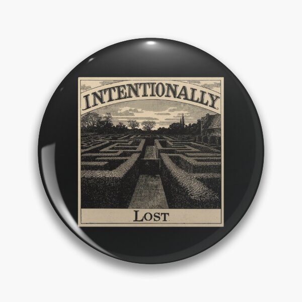 Item preview, Intentionally Lost Hedge Maze | Dark Academia Introvert designed and sold by VENOHA.