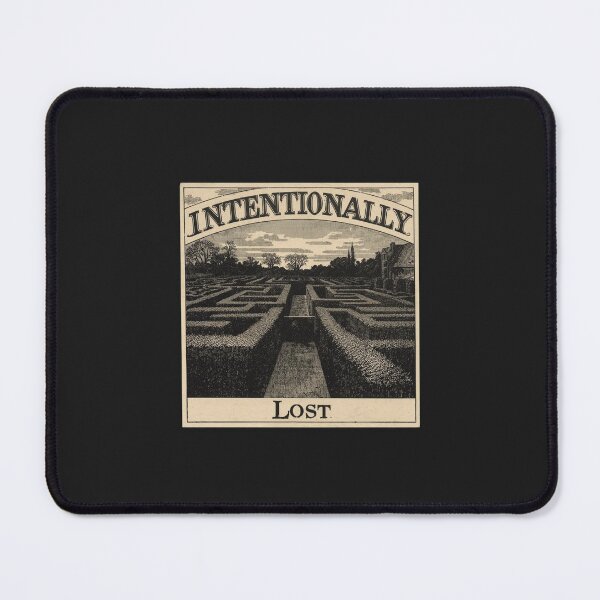 Item preview, Intentionally Lost Hedge Maze | Dark Academia Introvert designed and sold by VENOHA.