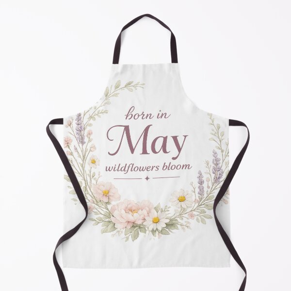 Item preview, Born In May Wildflowers Bloom Birthday Gift for Her Women Floral Shirt designed and sold by DreamelleStudio.
