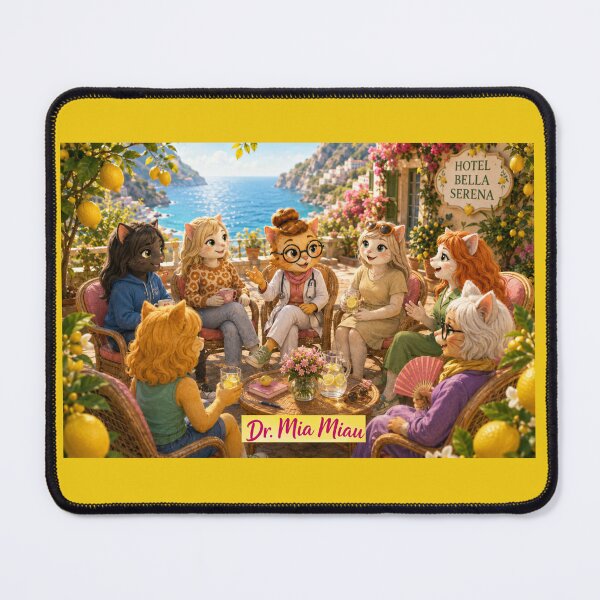 Item preview, Circle of the Soul - Dr. Mia Miau on the Amalfi Coast designed and sold by drmiamiau.