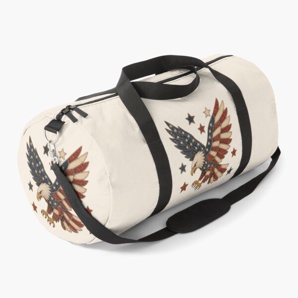 Item preview, Faux Patchwork American Eagle - 250 USA 4th Of July - Patriot Vintage Quilt Style Graphic designed and sold by Made by Tamar.