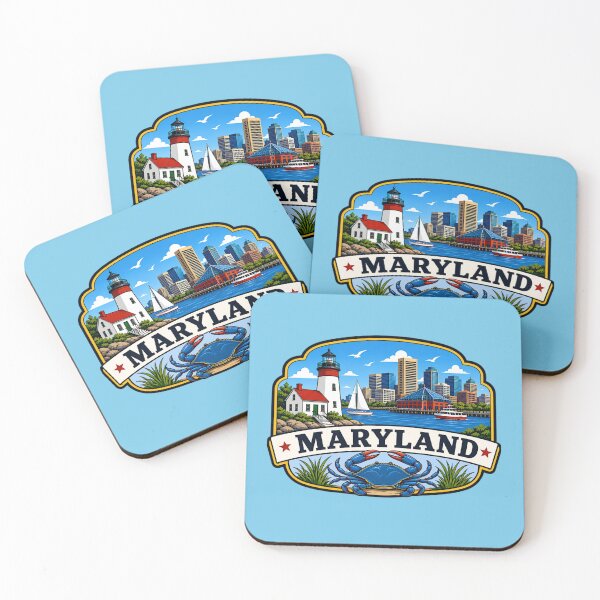 Item preview, Maryland, Chesapeake Bay designed and sold by Myra365Art.