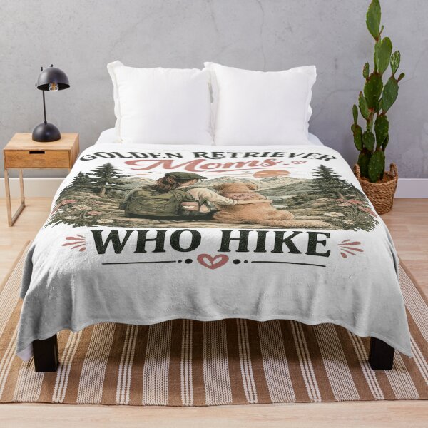 Item preview, Golden Retriever Moms Who Hike Vintage Mountain Adventure Dog Lover T-Shirt designed and sold by Dusk & Dawn Apparel.
