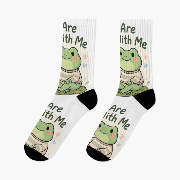 Item preview, You Are Safe With Me – Cozy Frog & Mouse Wholesome Comfort Art designed and sold by ArtsyExplorer.