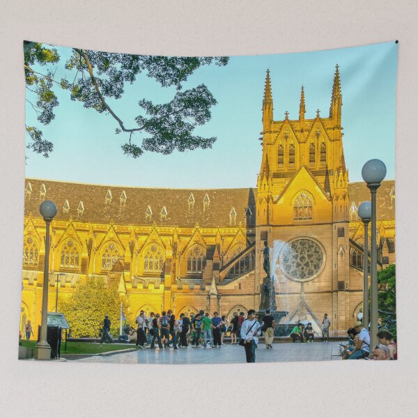Item preview, St Marys Cathedral, Sydney | Historic Gothic Revival - New South Wales, Australia - Sandstone Architecture Art designed and sold by Ross.A.Campbell.