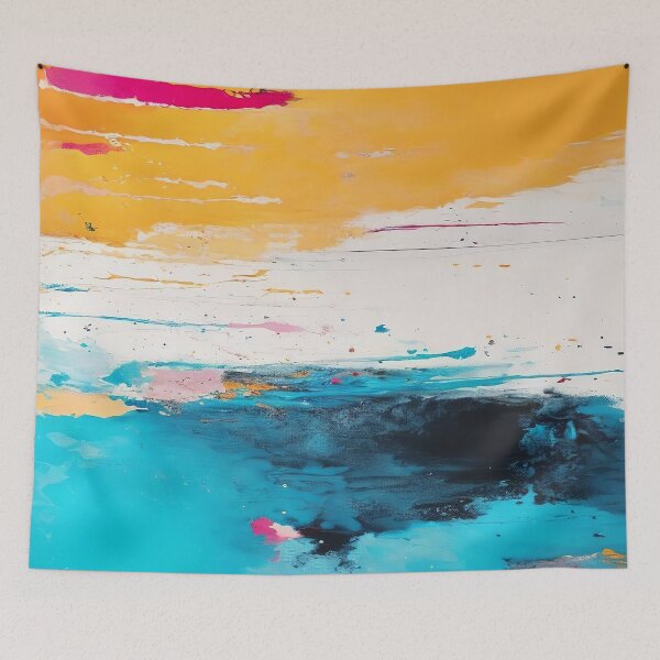 Item preview, Sunrise Over White Clouds And Blue Ocean Abstract  designed and sold by DEC02.