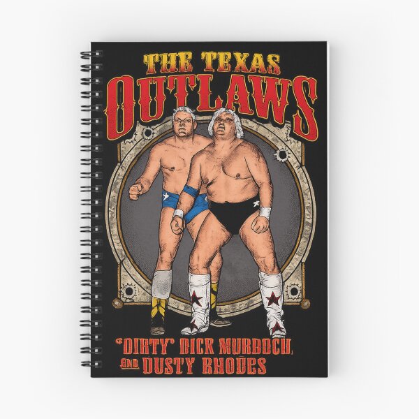 Item preview, The Texas Outlaws “Dirty” Dick Murdoch & Dusty Rhodes Vintage Wrestling Graphic T-Shirt  designed and sold by The Irish Whip.