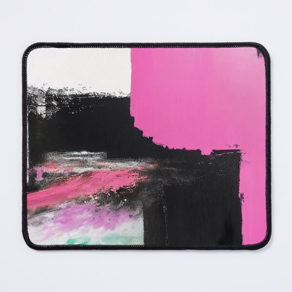 Item preview, Abounding Love: Pink, White, And Black Abstract Art designed and sold by DEC02.