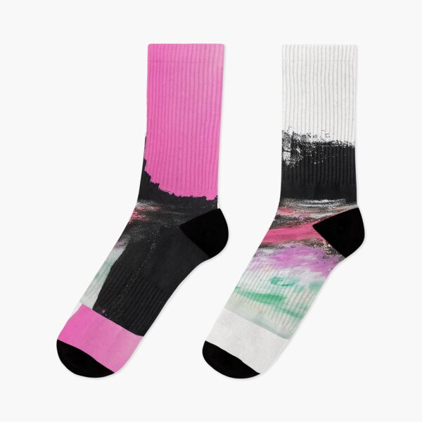 Item preview, Abounding Love: Pink, White, And Black Abstract Art designed and sold by DEC02.
