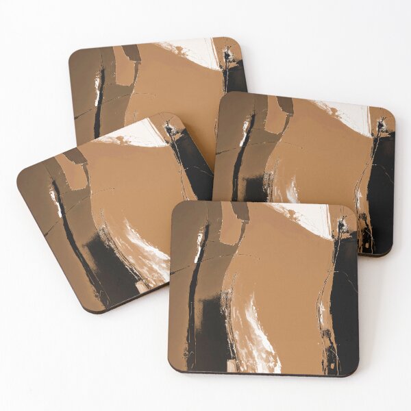 Item preview, Peace Embraced: Warm Brown And Cream Abstract Art  designed and sold by DEC02.