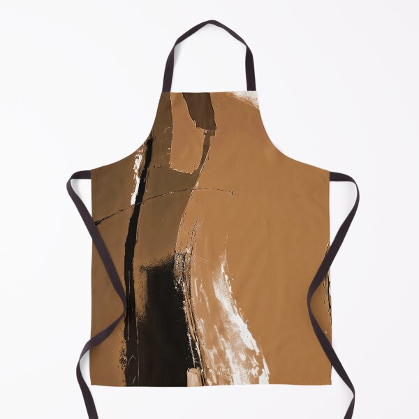Item preview, Peace Embraced: Warm Brown And Cream Abstract Art designed and sold by DEC02.