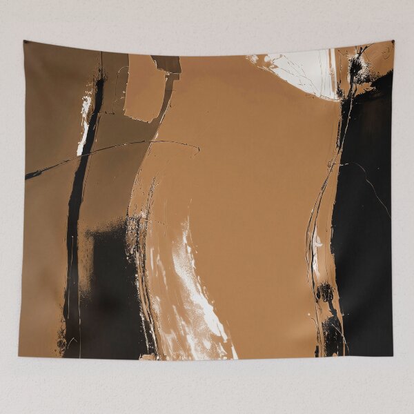 Item preview, Peace Embraced: Warm Brown And Cream Abstract Art  designed and sold by DEC02.
