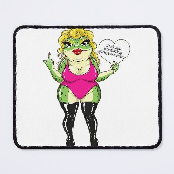 Item preview, Sarcastic Frog Meme - Life Is Great You Should Get One designed and sold by LujziWorld.