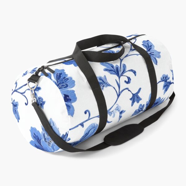 Item preview, Royal Delft Blue Floral Branches Portuguese Inspired Pattern designed and sold by GrinGalore.