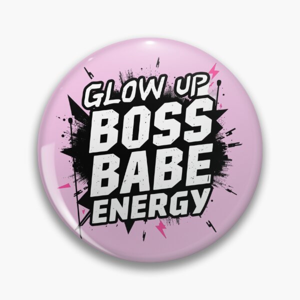 Item preview, Glow Up Boss Babe Energy. Trendy Feminist Girl Power Motivational Typography Design designed and sold by Aarvya Fashion Club ( A.F.C ).