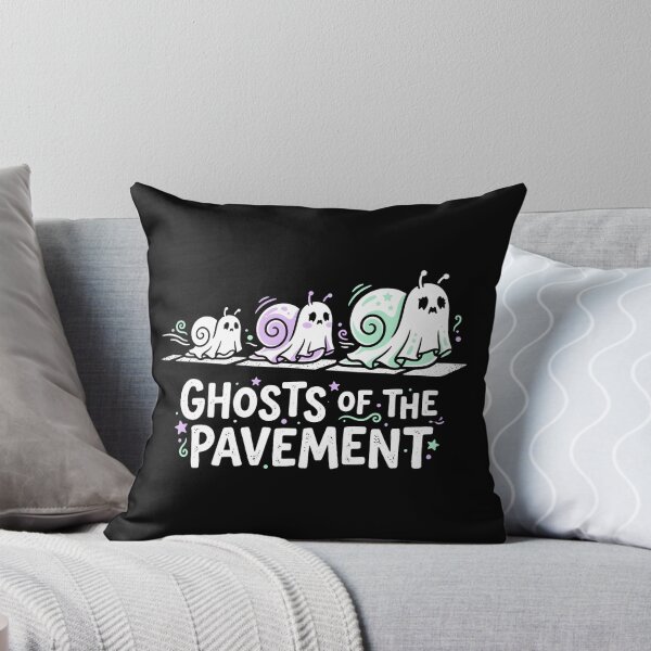 Item preview, Ghosts Of The Pavement Cute Snail Halloween designed and sold by SplashTastic.