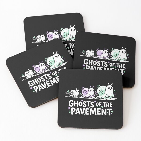 Item preview, Ghosts Of The Pavement Cute Snail Halloween designed and sold by SplashTastic.