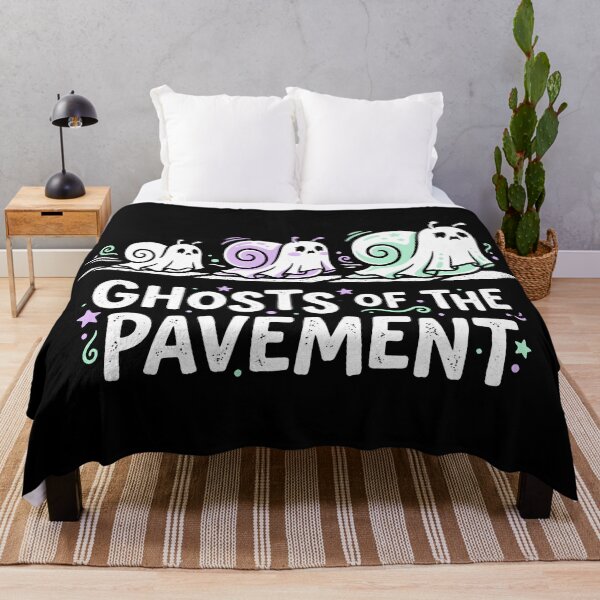 Item preview, Ghosts Of The Pavement Cute Snail Halloween designed and sold by SplashTastic.