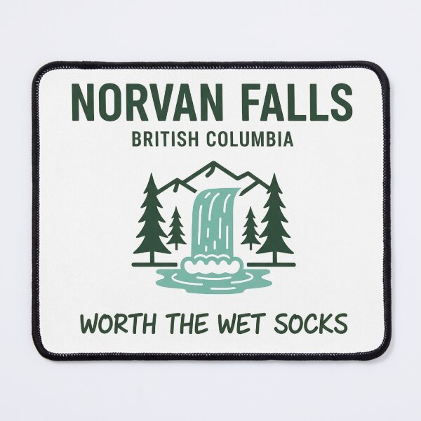Item preview, Norvan Falls, North Van, British Columbia Hike designed and sold by Triple-Crown.