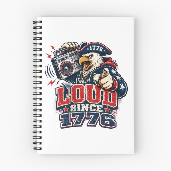 Item preview, Loud Since 1776 American Eagle Patriotic Streetwear designed and sold by chattsuede.