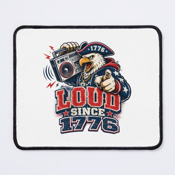 Item preview, Loud Since 1776 American Eagle Patriotic Streetwear designed and sold by chattsuede.