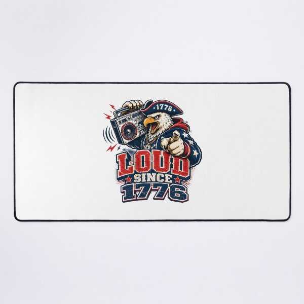 Item preview, Loud Since 1776 American Eagle Patriotic Streetwear designed and sold by chattsuede.