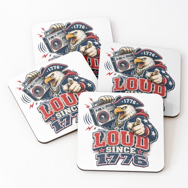 Item preview, Loud Since 1776 American Eagle Patriotic Streetwear designed and sold by chattsuede.