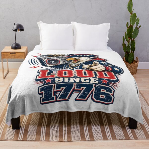 Item preview, Loud Since 1776 American Eagle Patriotic Streetwear designed and sold by chattsuede.