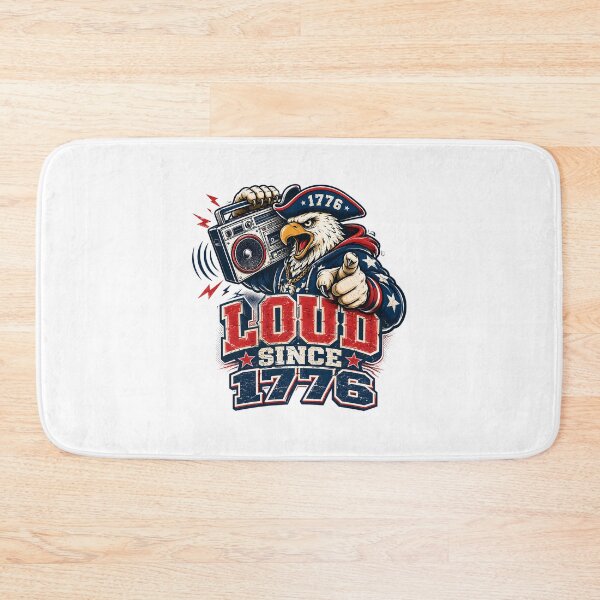 Item preview, Loud Since 1776 American Eagle Patriotic Streetwear designed and sold by chattsuede.