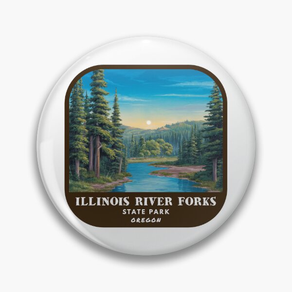 Item preview, Illinois River Forks State Park (Oregon) designed and sold by RabbitK.