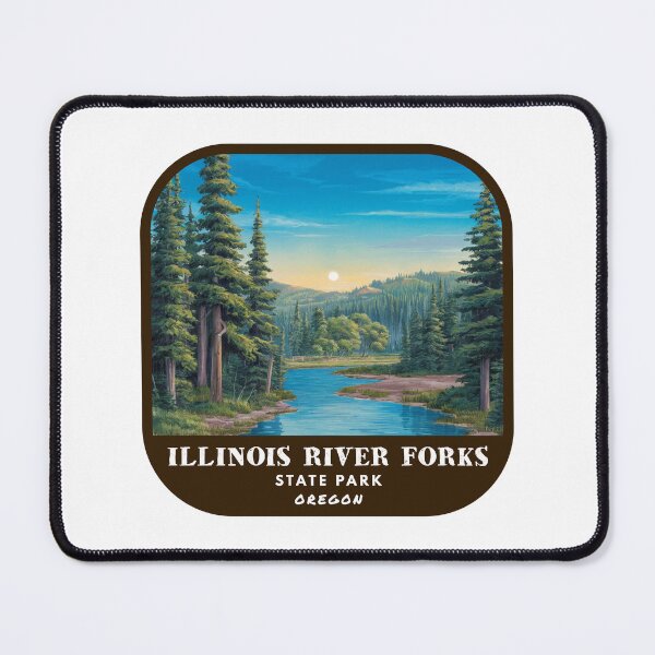Item preview, Illinois River Forks State Park (Oregon) designed and sold by RabbitK.