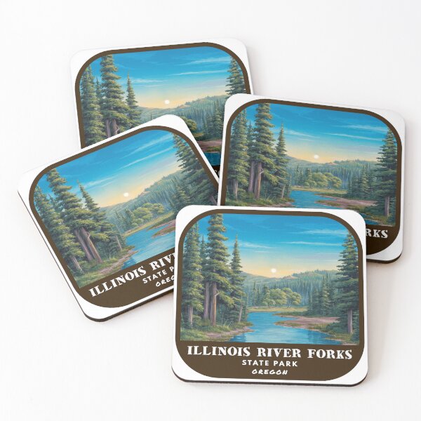 Item preview, Illinois River Forks State Park (Oregon) designed and sold by RabbitK.