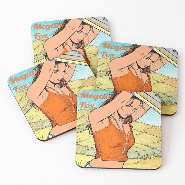 Item preview, Megan Fox Comic Style Pop Art Poster designed and sold by Vicky021.