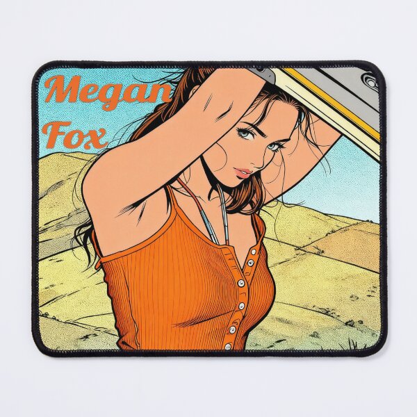 Item preview, Megan Fox Comic Style Pop Art Poster designed and sold by Vicky021.