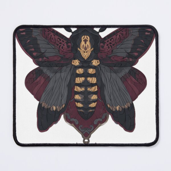 Item preview, Thorned Heart Moth designed and sold by IllumeInk.