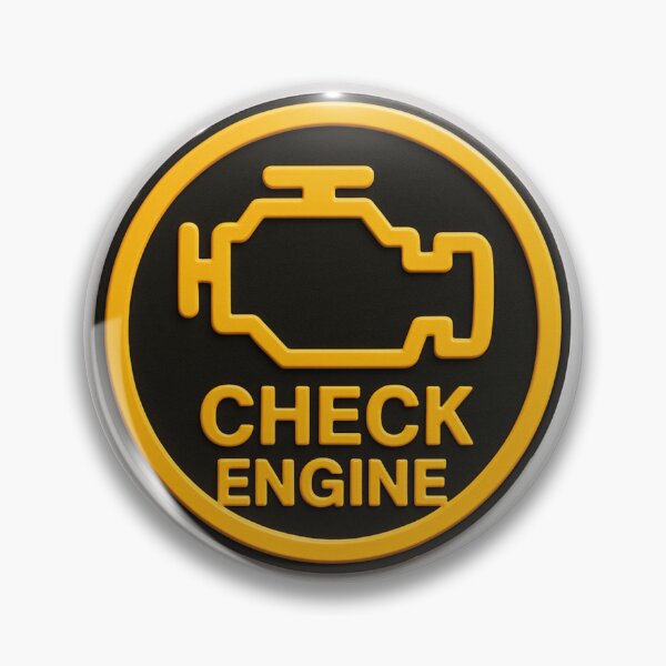 Item preview, Check Engine Light : Automotive Warning -  designed and sold by InfmsCorp.