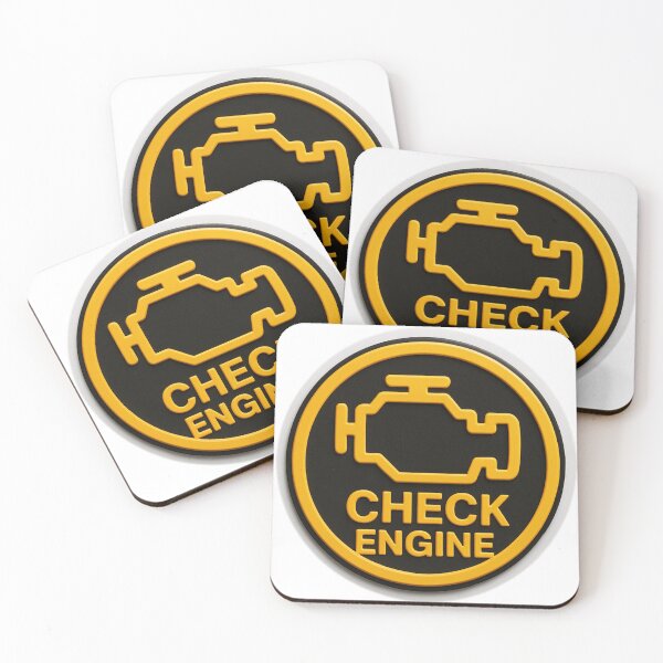 Item preview, Check Engine Light : Automotive Warning -  designed and sold by InfmsCorp.