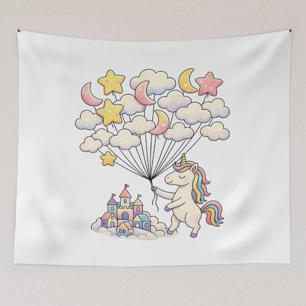 Item preview, Unicorn Dream pastel fantasy tee designed and sold by SoftSproutstu.